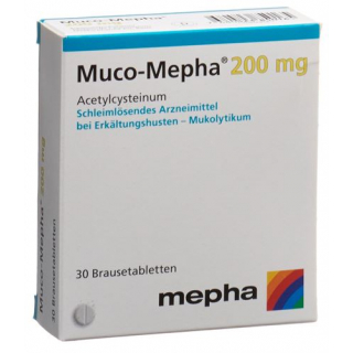 Муко-Мефа 200 мг 30 шипучих таблеток