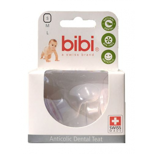 Bibi Sauger Dental Silikon fur Tee Duo 2 штуки