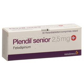 Плендил Сеньор 2,5 мг 30 ретард таблеток
