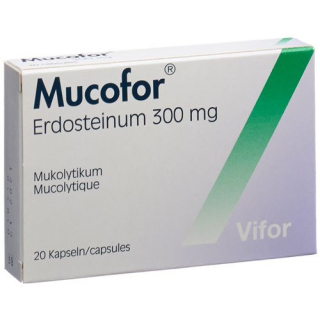 Мукофор 300 мг 20 капсул