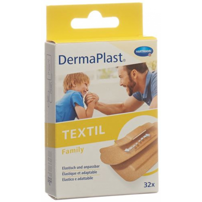 Dermaplast Textil Family 32 штуки