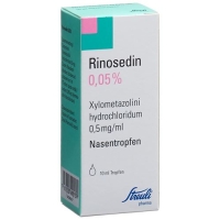 Риноседин капли в нос 0,05% флакон 10 мл