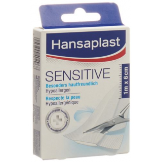 Hansaplast Sensitive Schnellverband 10см x 6см 10 штук