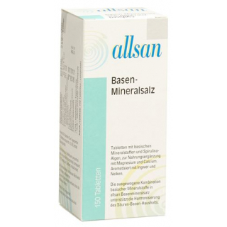 Allsan Basen Mineral Salz 150 tablets