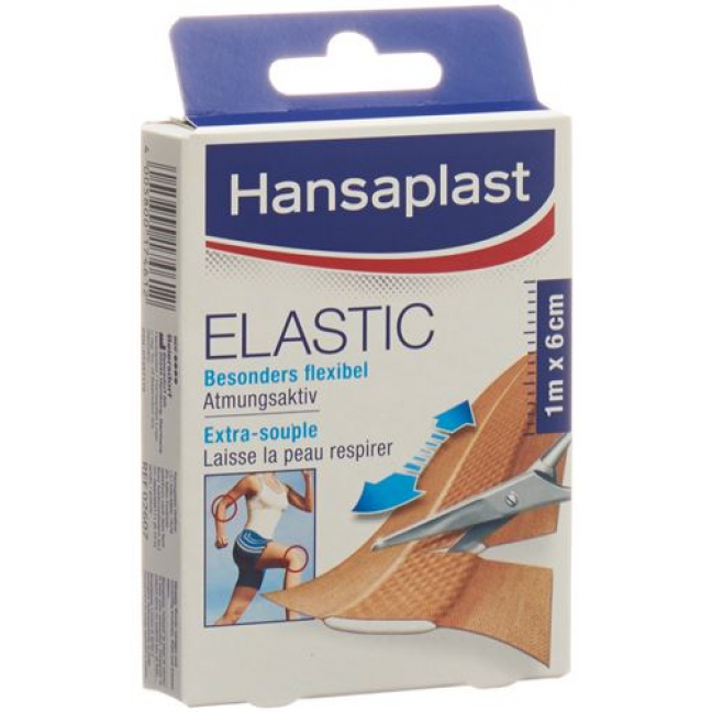Hansaplast Elastic Schnellverband 10см x 6см 10 штук
