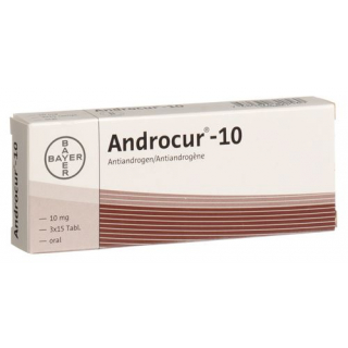 Андрокур 10 мг 3 х 15 таблеток