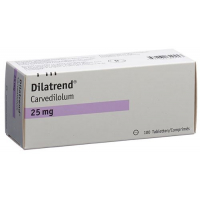 Дилатренд 25 мг 100 таблеток 
