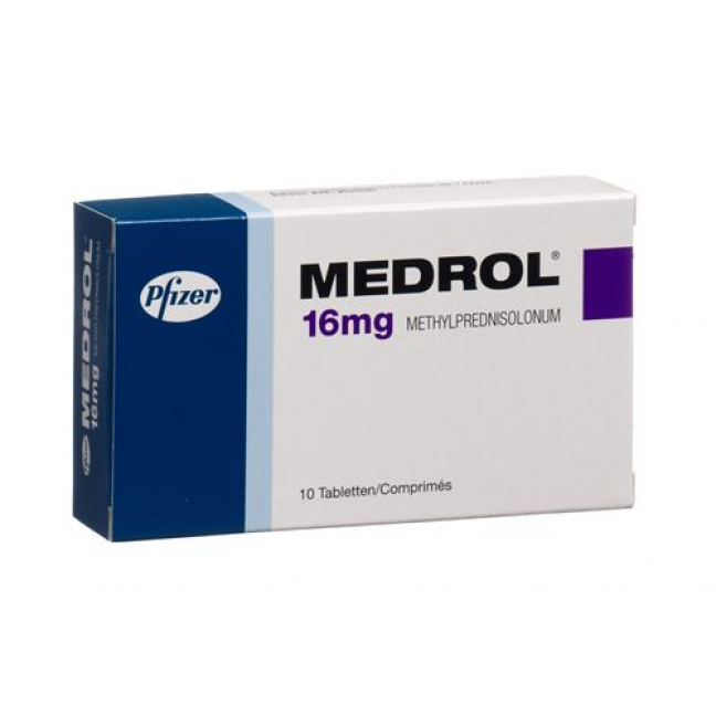 Медрол 16 мг 10 таблеток