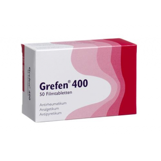 Грефен 400 мг 50 таблеток покрытых оболочкой