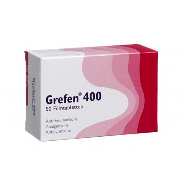 Грефен 400 мг 50 таблеток покрытых оболочкой