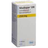 Мадопар ДР 250 мг 30 таблеток пролонгированного действия