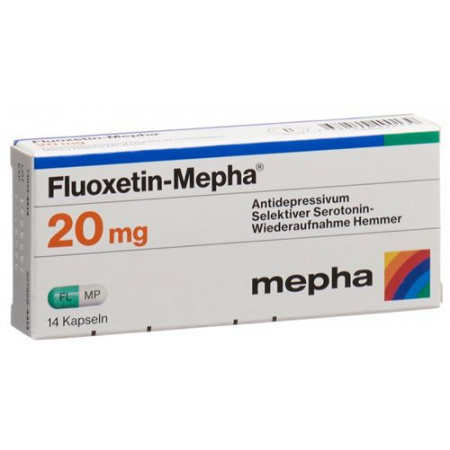 Флуоксетин Мефа 20 мг 100 капсул