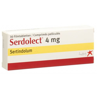 Сердолект 4 мг 30 таблеток покрытых оболочкой
