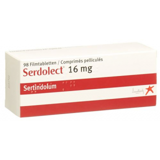 Сердолект 16 мг 98 таблеток покрытых оболочкой