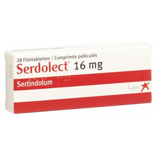 Сердолект 16 мг 28 таблеток покрытых оболочкой