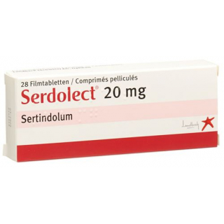 Сердолект 20 мг 28 таблеток покрытых оболочкой