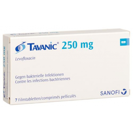 Таваник 250 мг 7 таблеток
