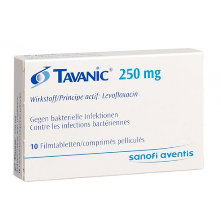 Таваник 250 мг 10 таблеток
