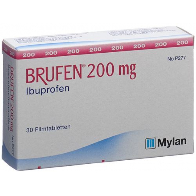 Бруфен 200 мг 30 таблеток покрытых оболочкой
