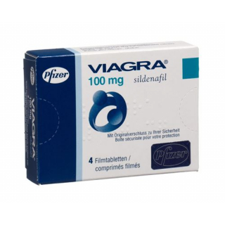 Виагра 100 мг 4 таблетки покрытые оболочкой