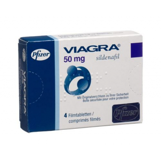 Виагра 50 мг 4 таблетки покрытые оболочкой