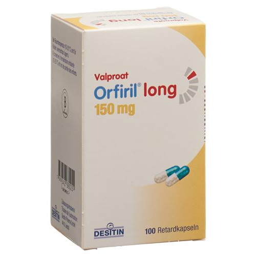 Орфирил Лонг 150 мг 100 ретард капсул