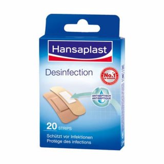 Hansaplast Desinfection Strips 20 штук