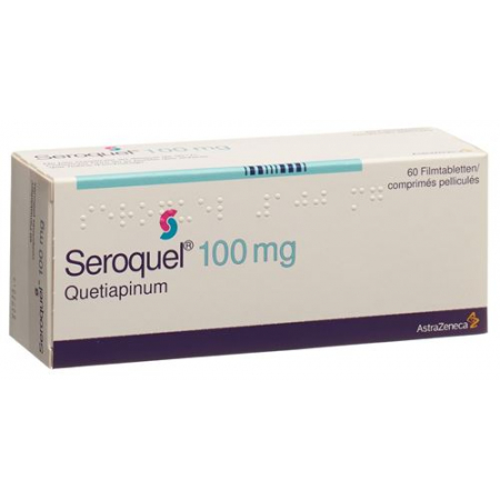 Сероквель 100 мг 100 таблеток покрытых оболочкой 