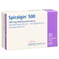 Спиралгин 500 мг 30 таблеток покрытых оболочкой 