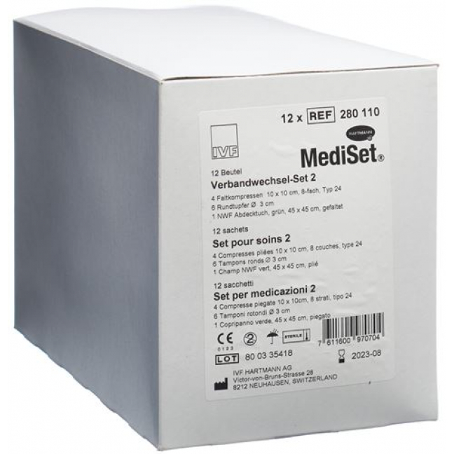 Mediset Verbandwechsel Set No 2 12 пакетиков