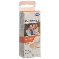 Dermaplast Sensitive Express 15 пластырей