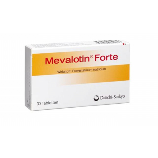 Мевалотин Форте 40 мг 30 таблеток