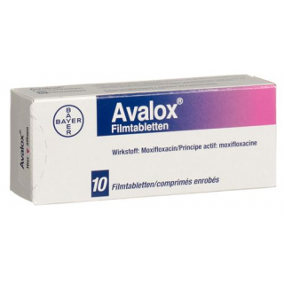 Авалокс 400 мг 10 таблеток покрытых оболочкой 