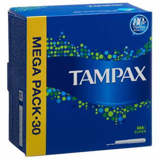 Tampax Super Tampons 30 штук
