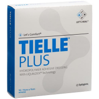 Let's Comfort Tielle Plus Hydropolymer-Verband 11x11см 10 пакети