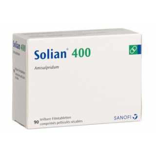 Солиан 400 мг 90 таблеток покрытых оболочкой