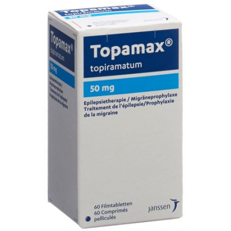 Топамакс 50 мг 60 таблеток 