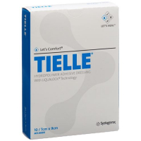 Let's Comfort Tielle Lite Hydropolymer-Verband 7x9см 10 пакетико