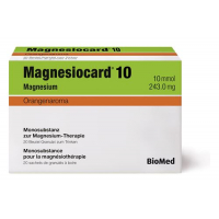 Magnesiocard 10 mmol Orange 20 X 5 g Granulat