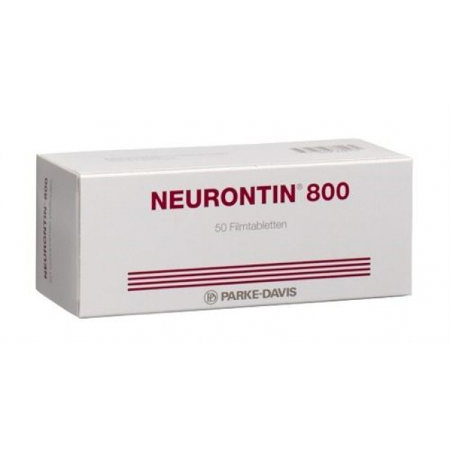 Нейронтин 800 мг 50 таблеток покрытых оболочкой
