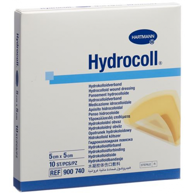 Hydrocoll Hydrocolloid Verb 5x5см 10 штук