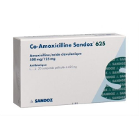 CO Amoxicillin Sandoz 625 mg 20 filmtablets