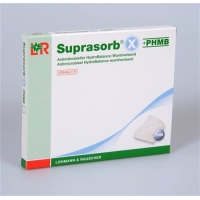 Повязка раневая Suprasorb X + PHMB HydroBalance 14х20см противомикробная