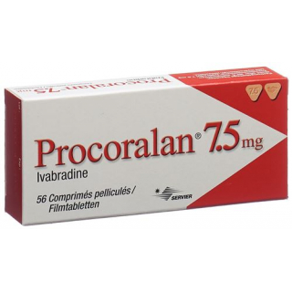 Прокоралан 7,5 мг 56 таблеток покрытых оболочкой 