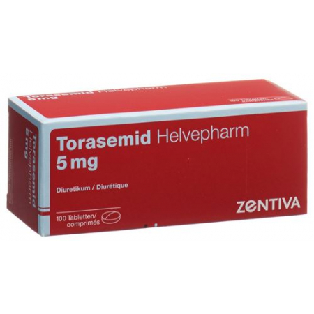Торасемид Хелвефарм 5 мг 100 таблеток