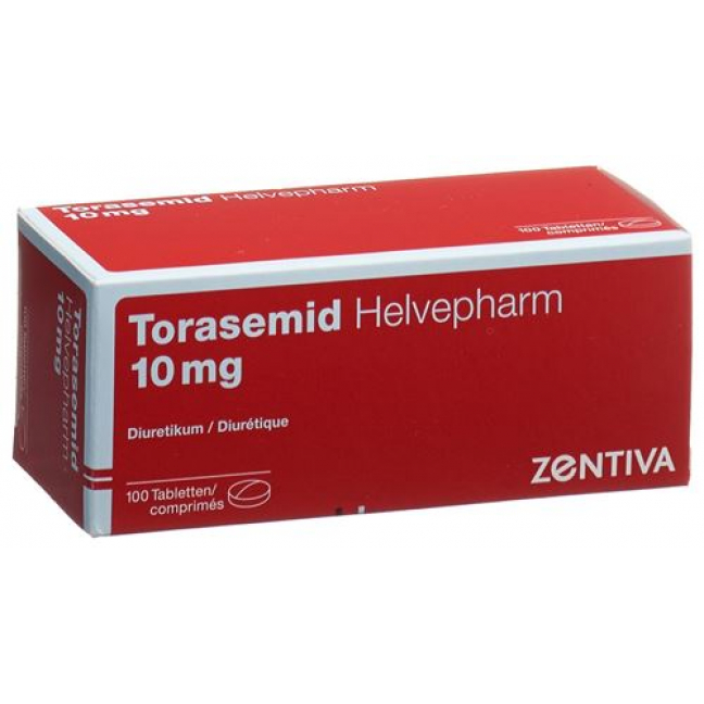Торасемид Хелвефарм 10 мг 100 таблеток