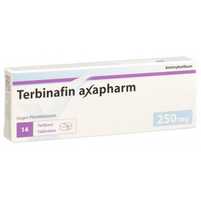 Terbinafin Axapharm 250 mg 14 tablets