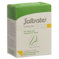 Saltrates Fussbadesalz 10 пакетиков 20г