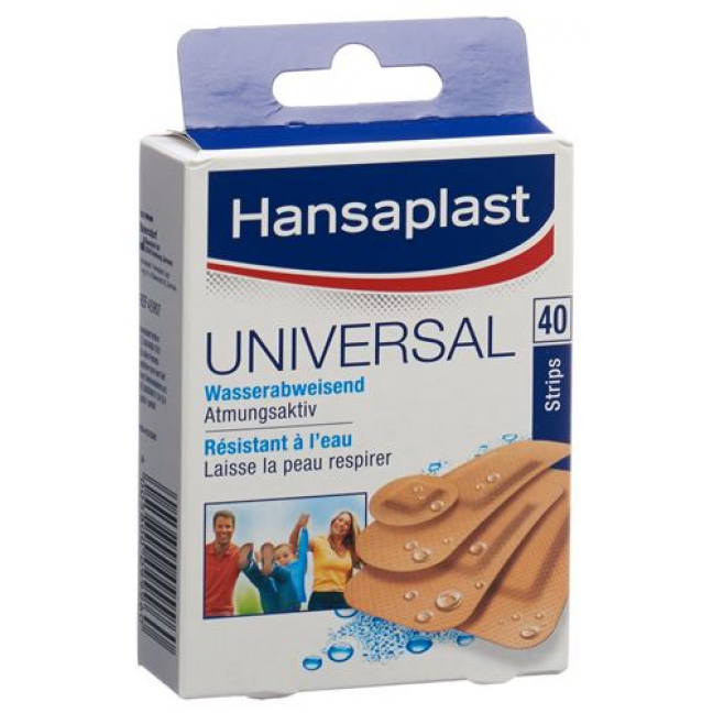 Hansaplast Universal Strips 40 штук