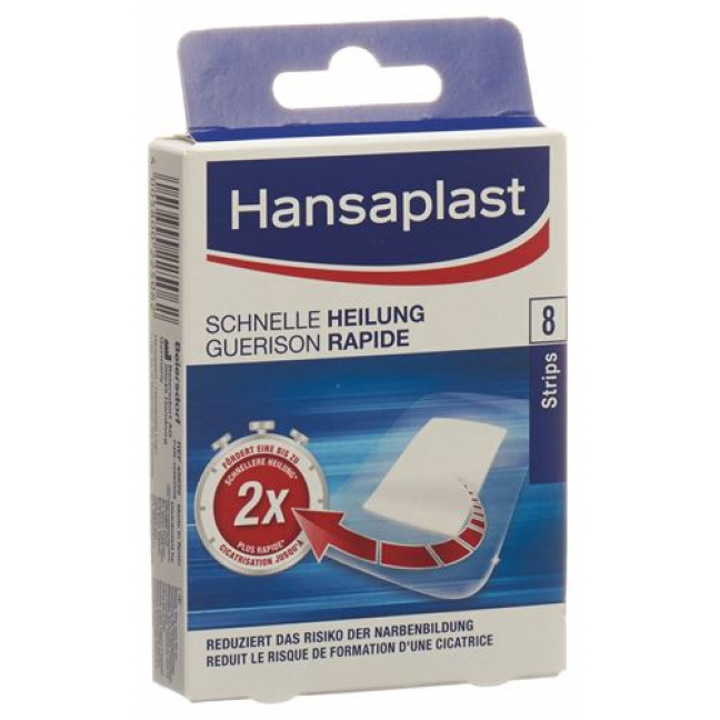 Hansaplast Strips Schnelle Heilung 8 штук